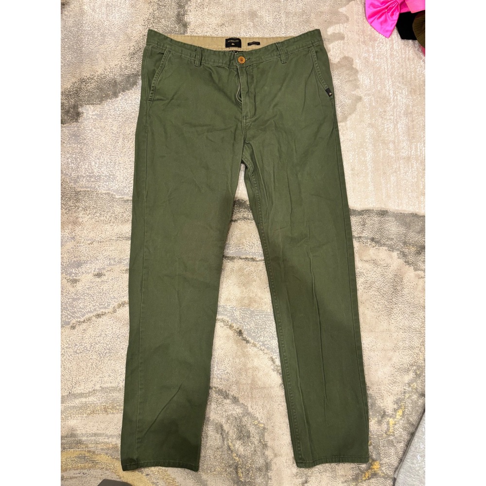 Quiksilver Hunter Green Pants Size 36
